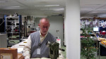 Jan Stehouwer met theodoliet Wild T3